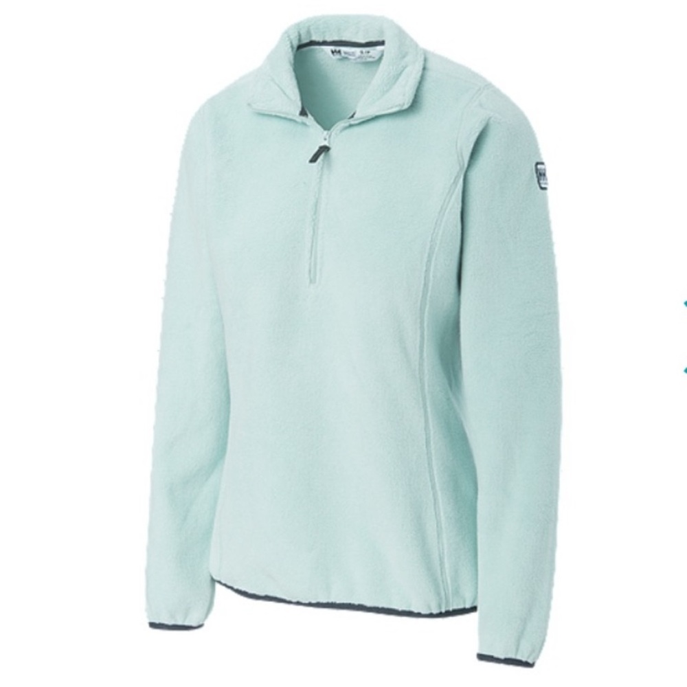 Helly Hansen Glacial Blue Quarter-Zip Fleece Pullover